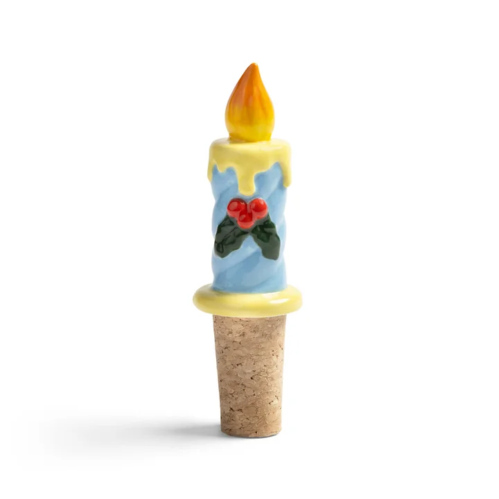 &klevering - Candle Flaschenverschluss, hellblau