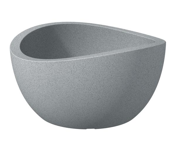Scheurich Kunststoff-Topf Wave Globe, rund,