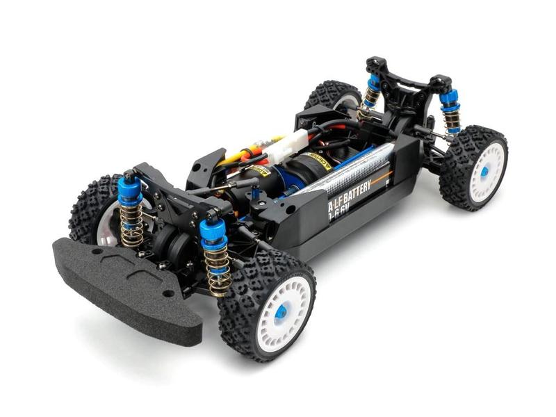 Tamiya Rally Chassis XV-02 Pro, 4WD, 1:10, Bausatz 4WD Chassis Kit für ein Rallyauto