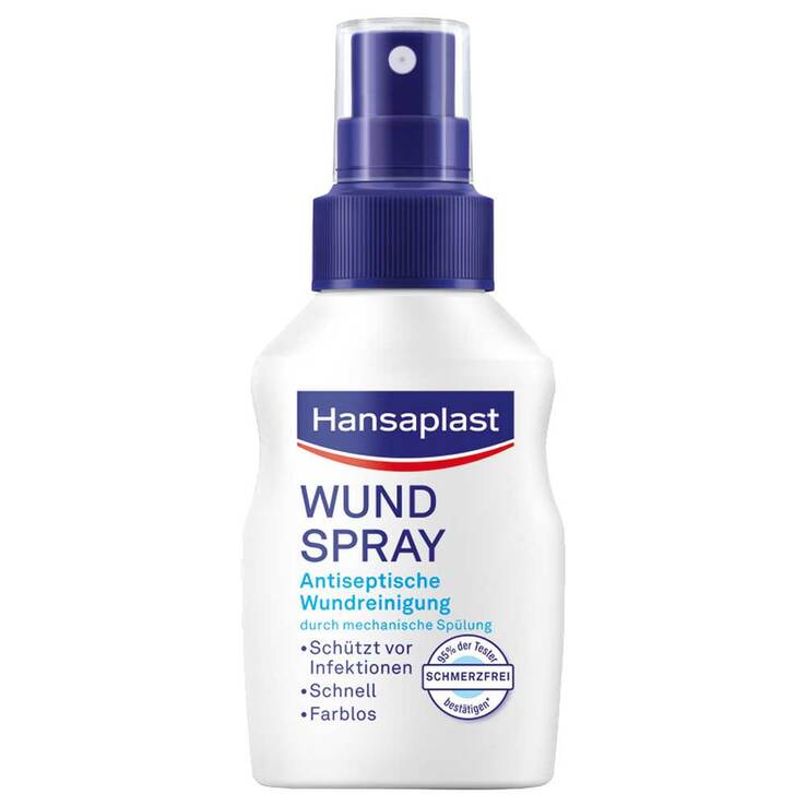 Hansaplast Wundspray zur Wundreinigung, 50 ml