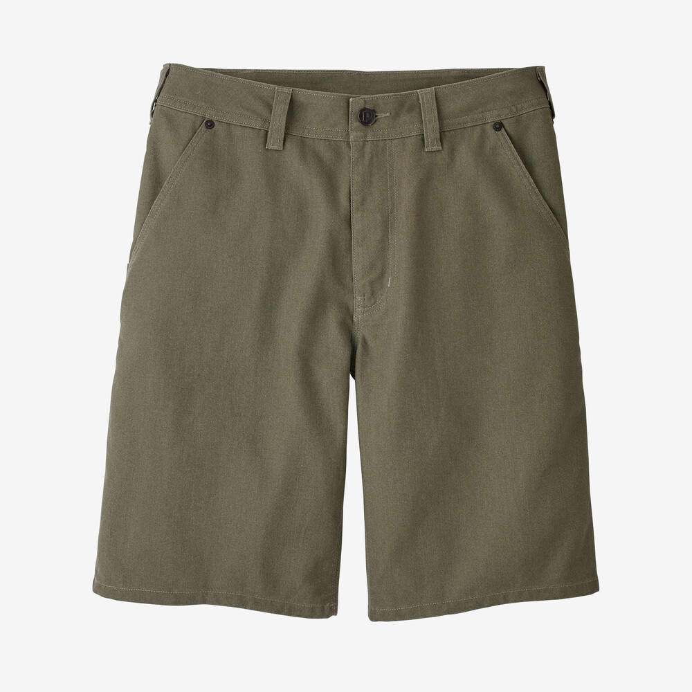 Herren-Shorts aus Hanf-Canvas für alle Jahreszeiten, 5 Taschen, 11 Zoll