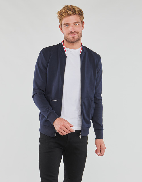 Jack & Jones - JJAIDEN SWEAT ZIP - Marine