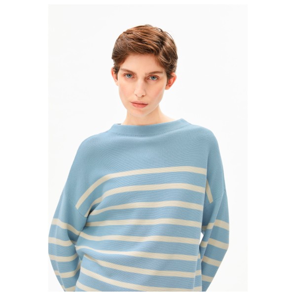 ARMEDANGELS - Women's Merinaa Stripes Knit Sweater - Pull