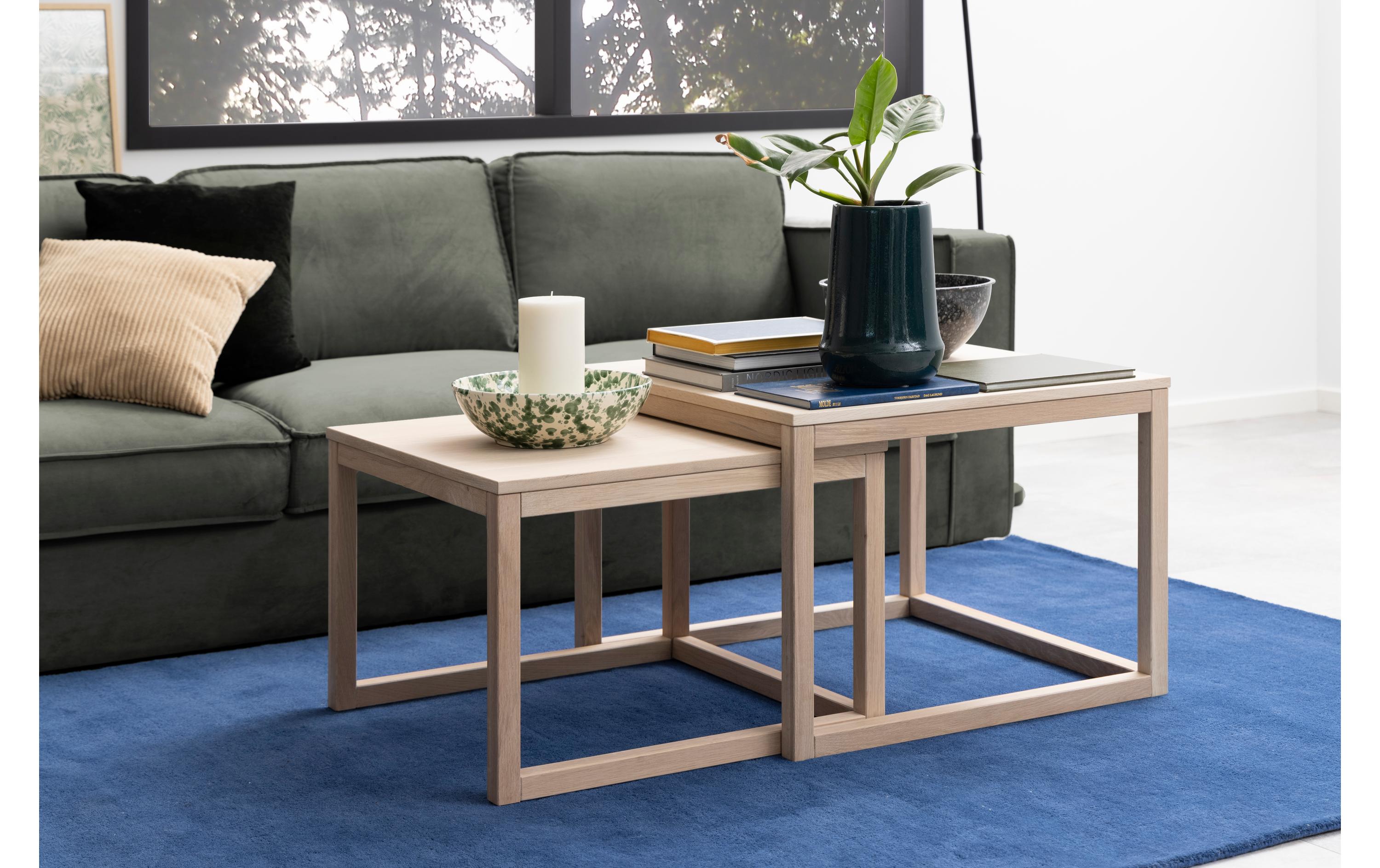 Couchtisch Cornus 2-er Set, Nature<br>Sofatisch-Set