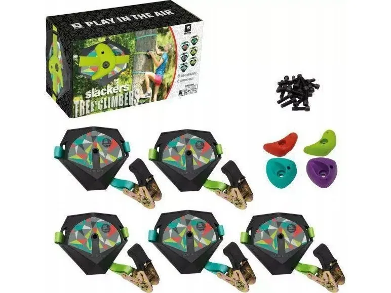 Slackers Slackline Slackers Ninja Tree Climbing Holds - 980040