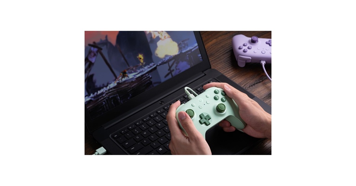 8BitDoUltimate 2C Wired gamepad  (Groen)