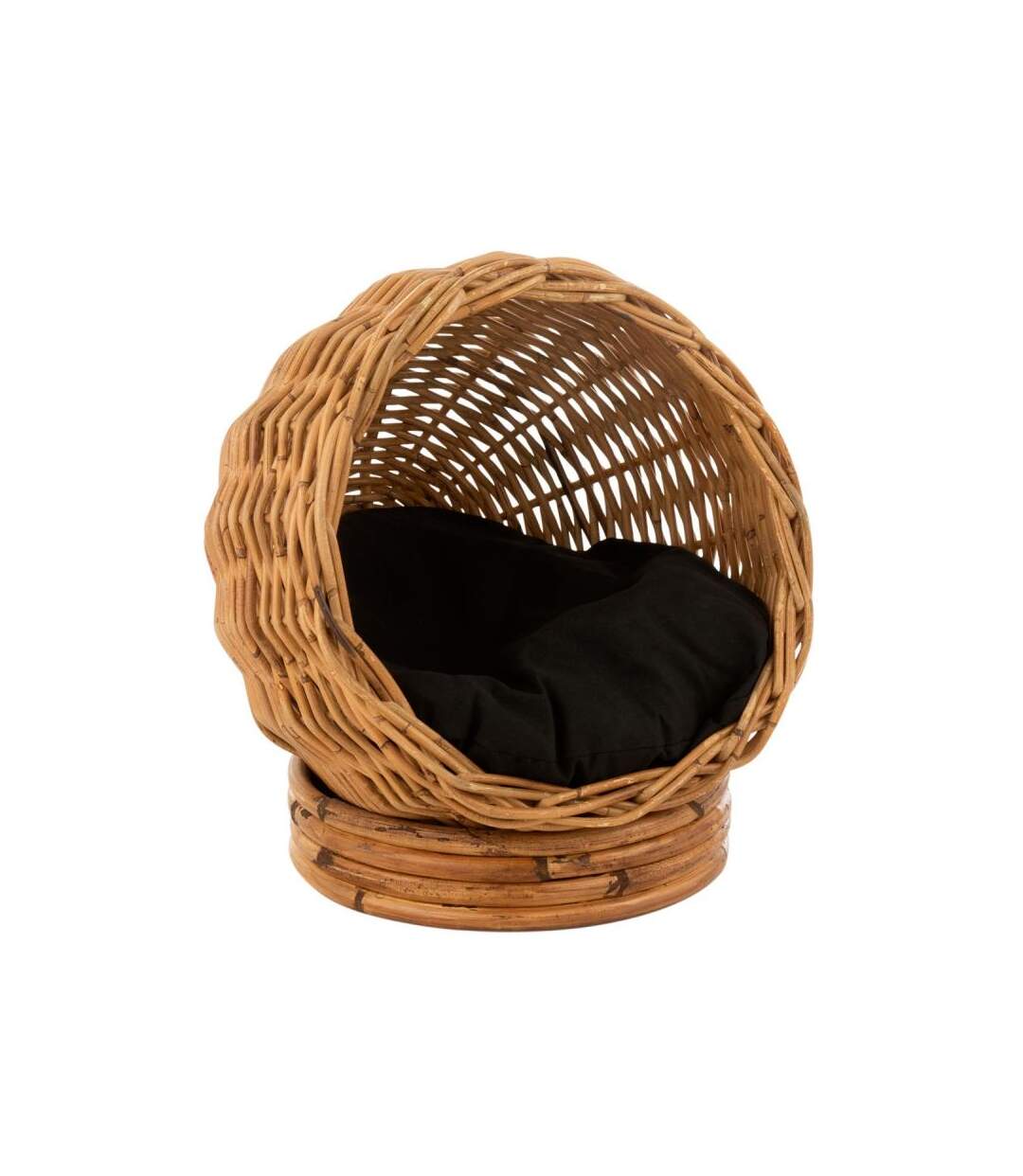 Paris Prix - Panier Pour Chat En Rotin cats 45cm Jaune Miel
