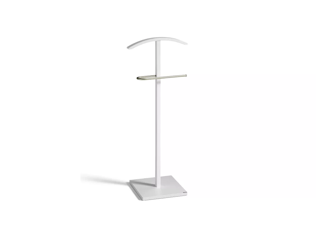 Valet de nuit - H112cm x L46cm x P32cm - hêtre massif taupe - Lines