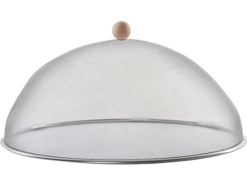 Esschert Design Barriere Fliegenhaube L Silber, 1 Stück Lebensmittelabdeckung