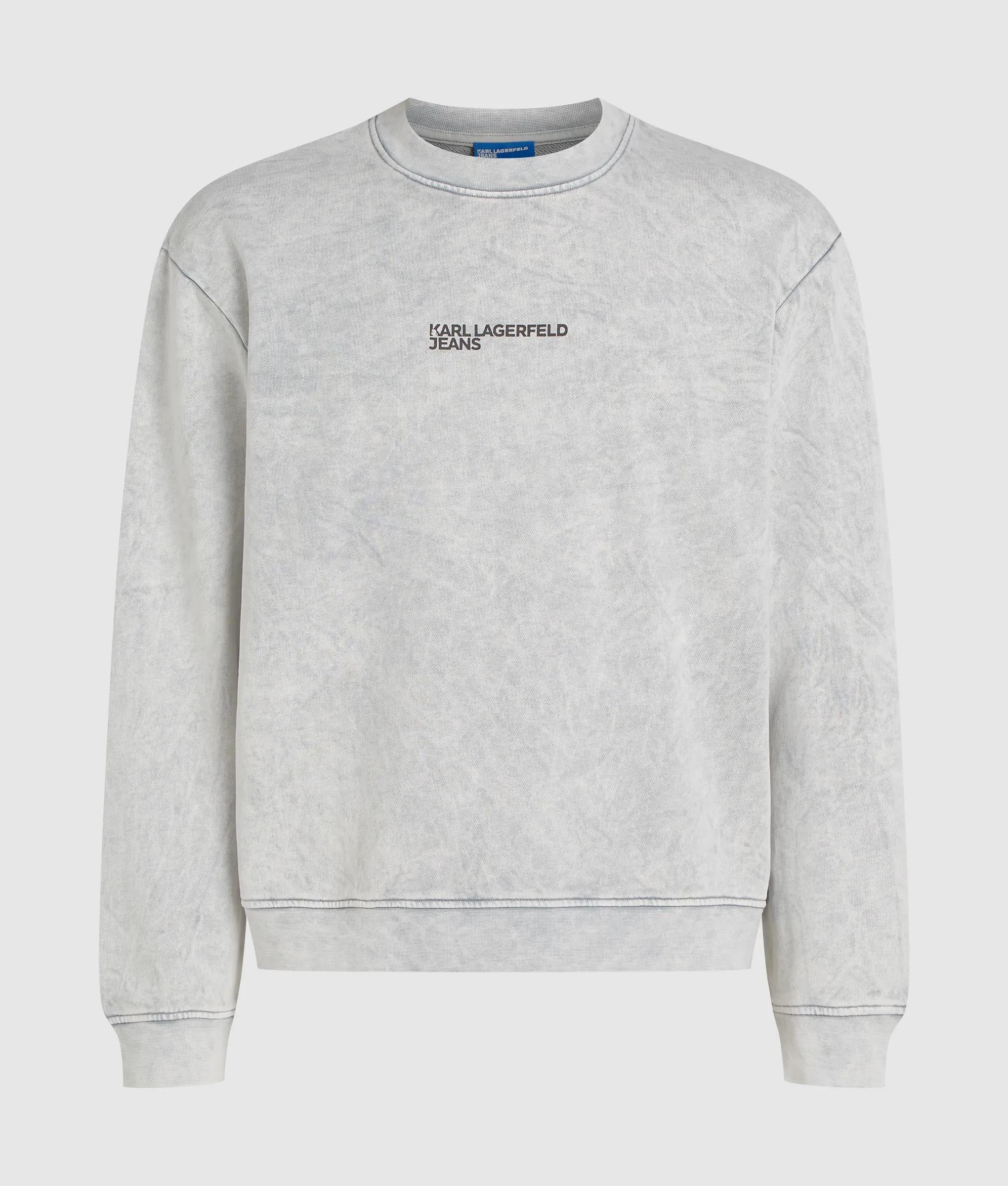 Gewassen normaal sweatshirt