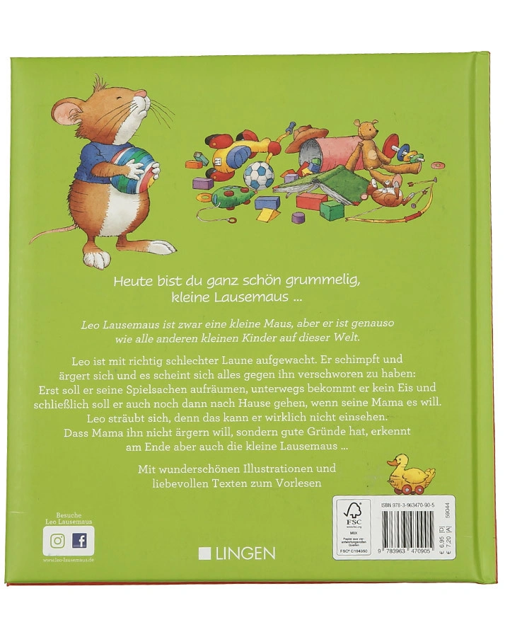 Leo Lausemaus hat schlechte Laune