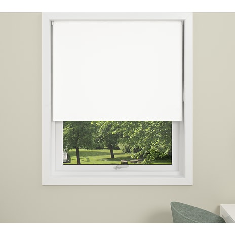 DEBEL uni rullegardin 150 x 175 cm - hvid