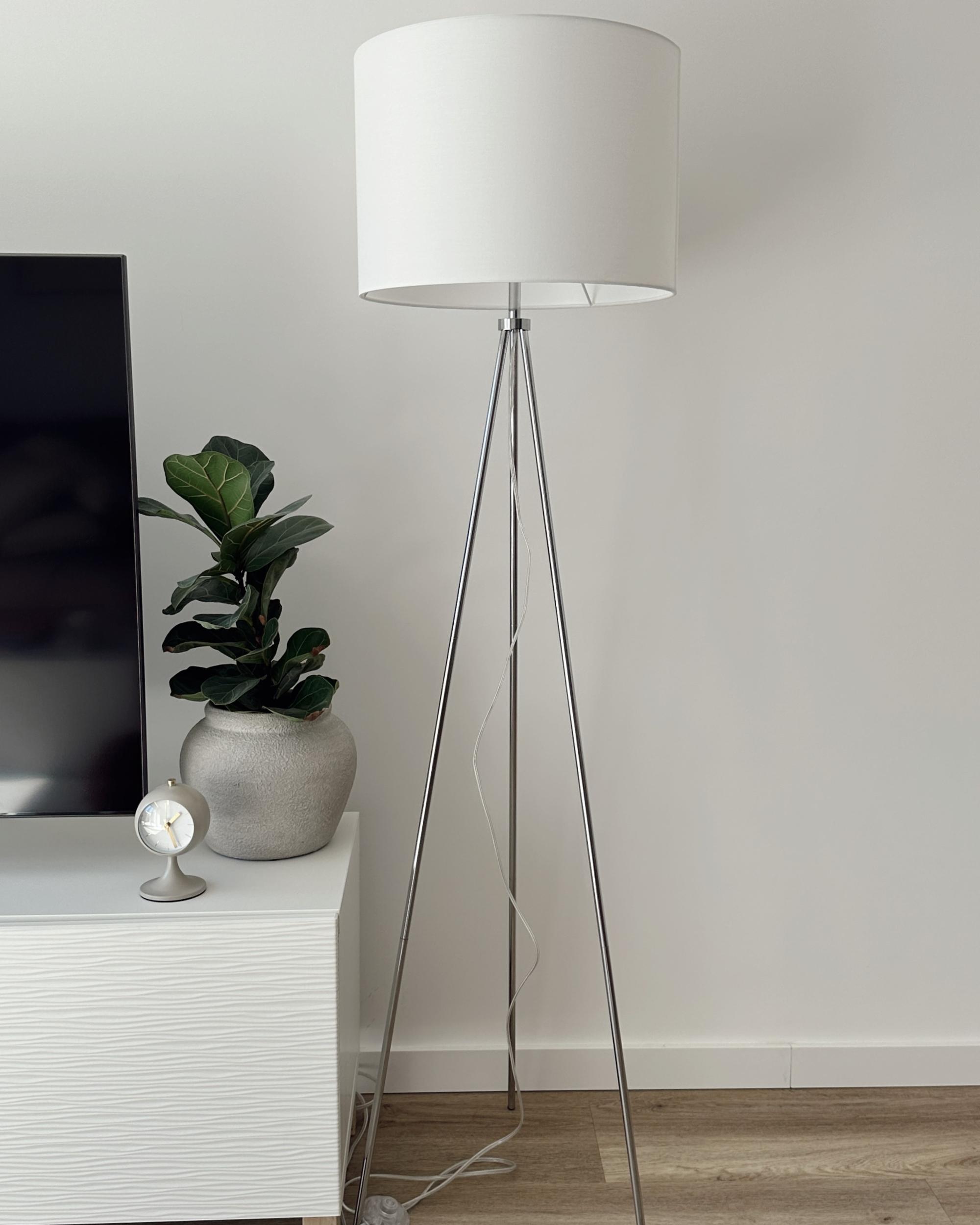 Staande lamp VISTULA Metaal Zilver