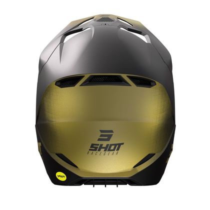 Casque cross Shot RACE - DRAW 2024 - Jaune