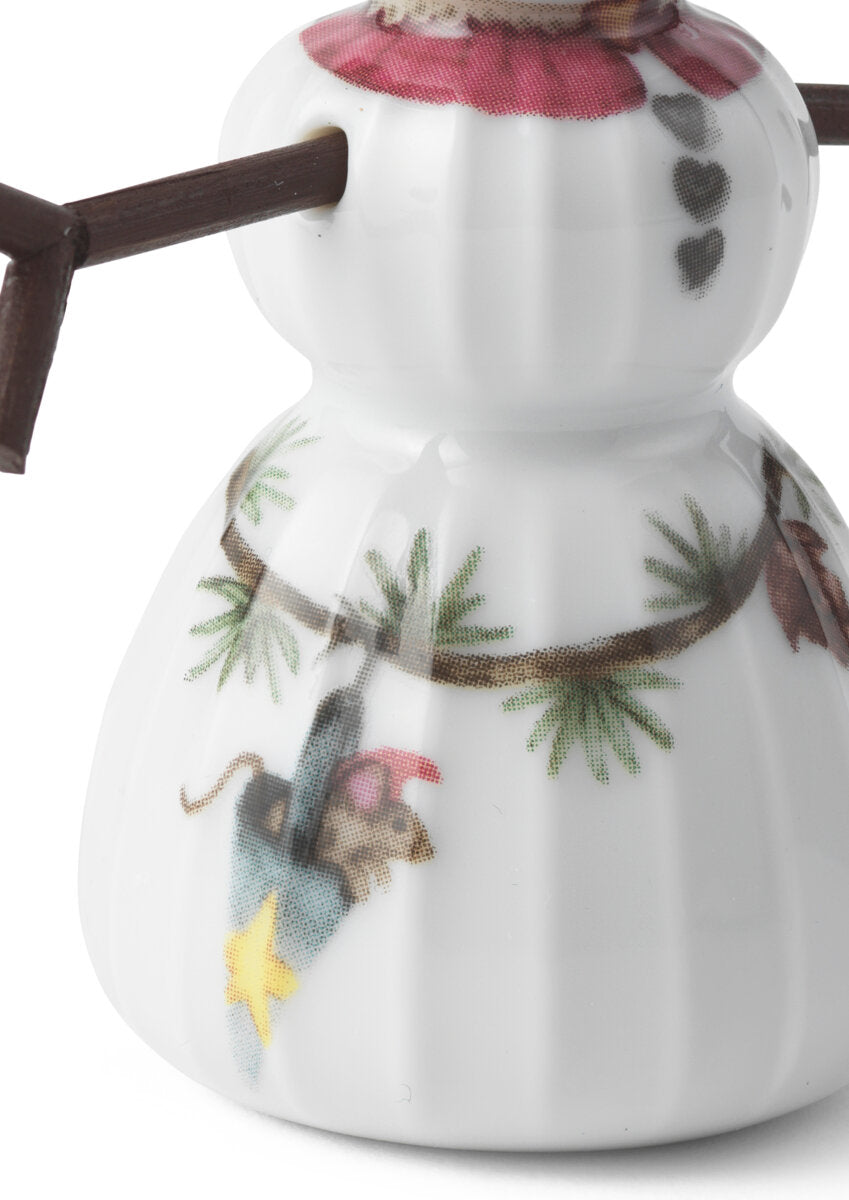 Kähler  Hammershøi Christmas Snepige, hvid - H8 cm.