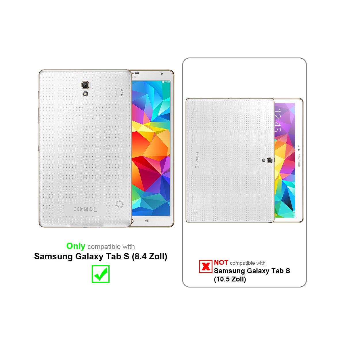 Samsung Galaxy Tab S (8.4 tomme) 3x Skjermbeskytter
