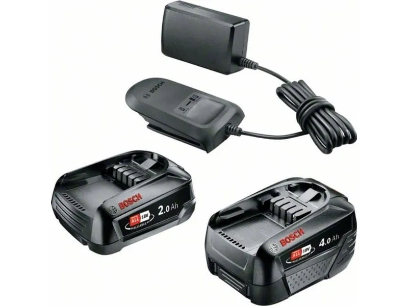 Bosch BATTERISÆT 18V 2&4AH M/LADER AL 18V-20