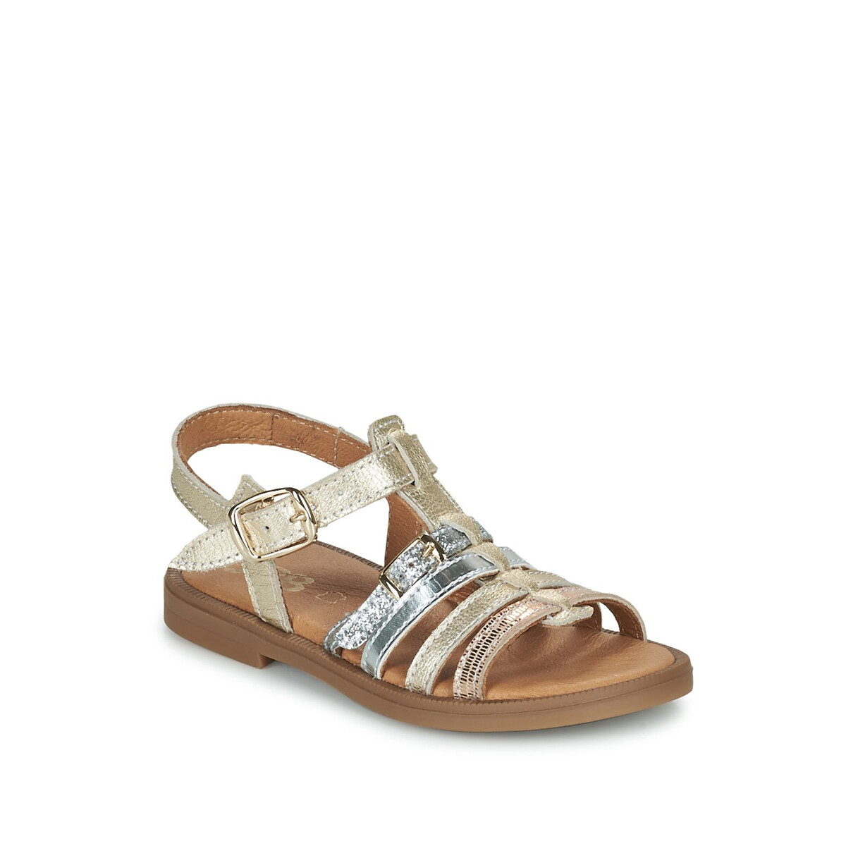 GBB<br>Sandálias Bangkok+ em couro
