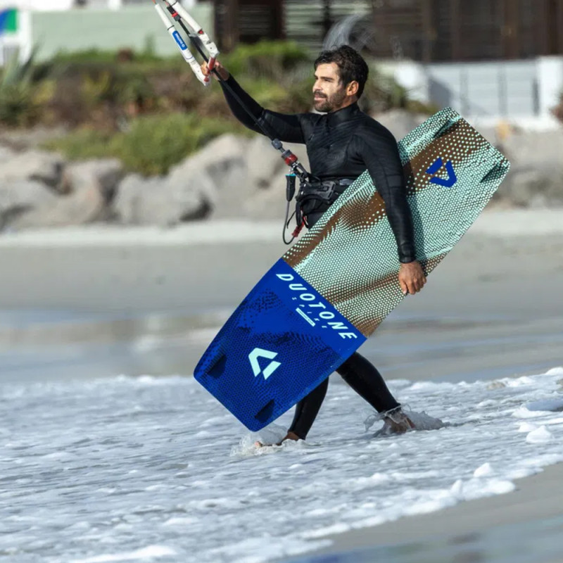 Planche de kite duotone twintip spike cb green-blue 2025