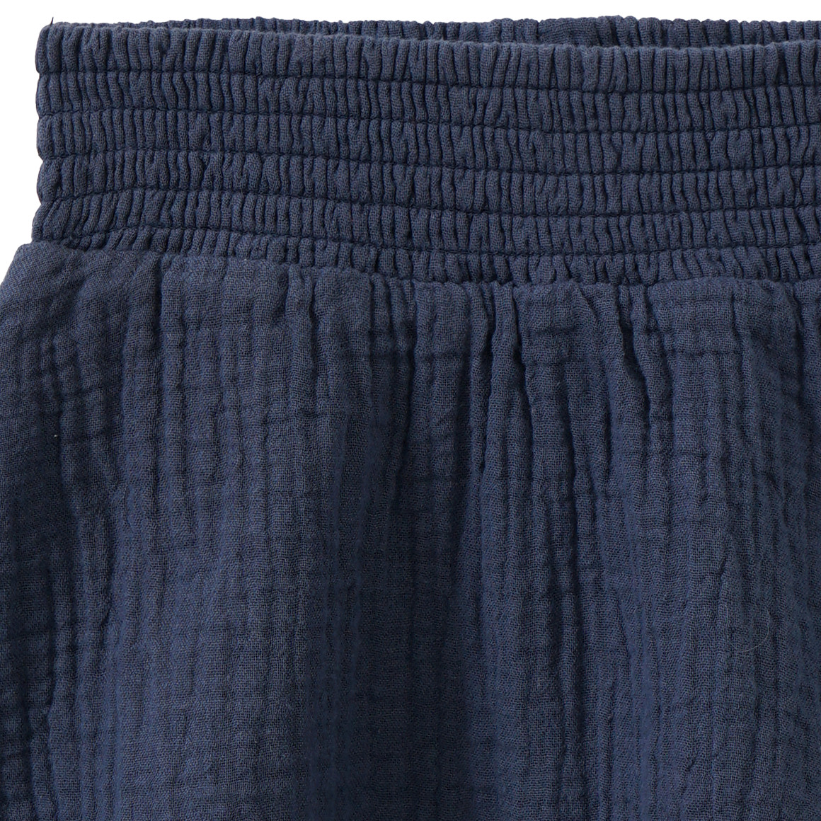 Topolino Pure Collection Mädchen Musselin-Rock mit Smokbund dunkelblau