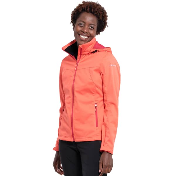 Softshell randonnée ICEPEAK BOISE SOFTSHELL JACKET MANDARINE