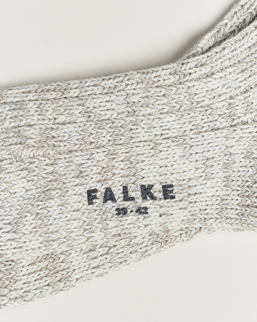 Falke Brooklyn Cotton Sock Light Grey