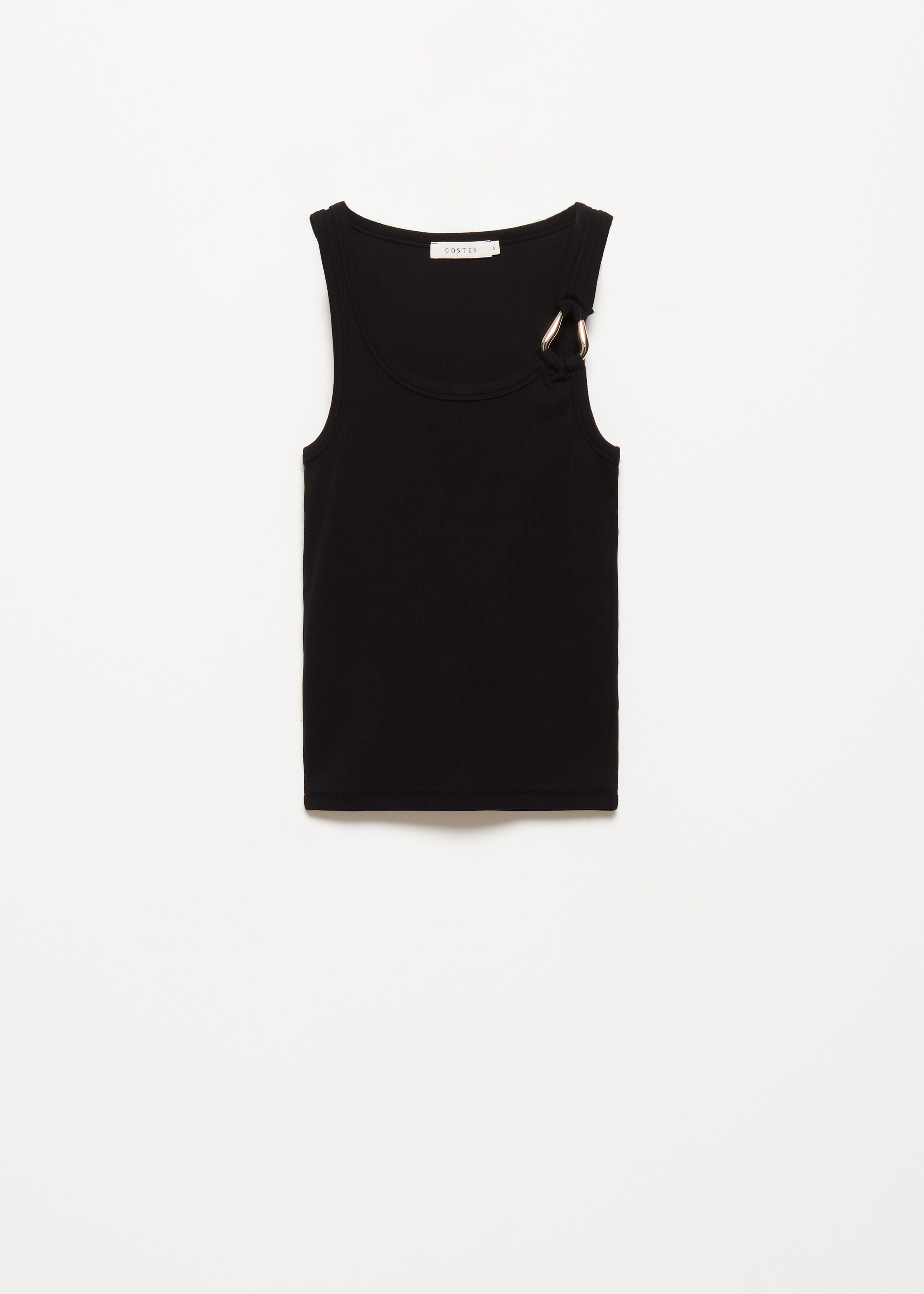 Singlet met ring detail