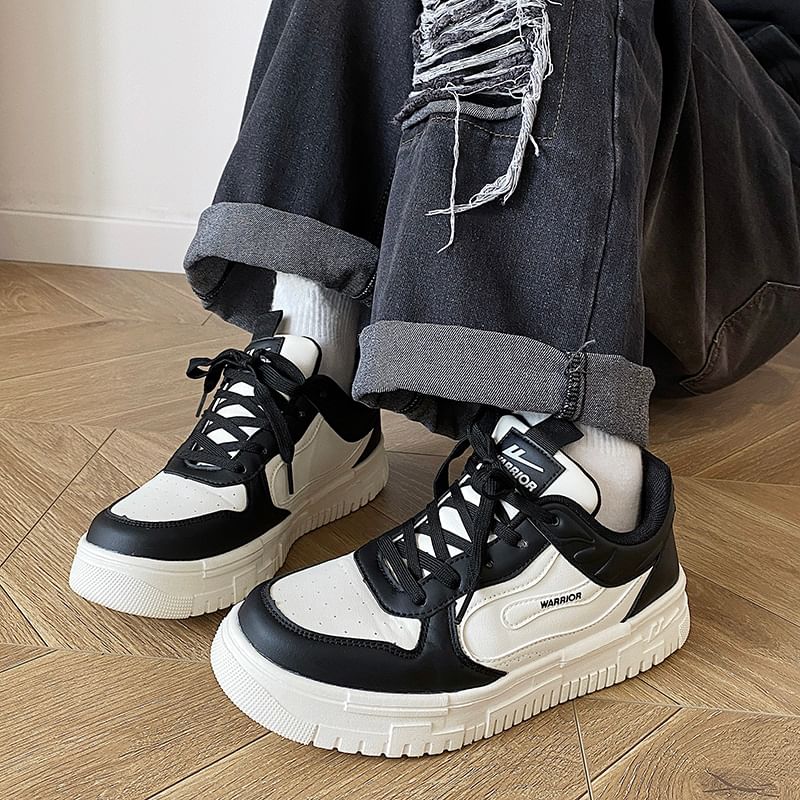 HANO - Platform Paneel Sneakers