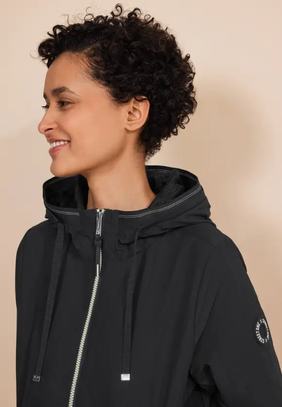 Moderner Windbreaker - Black