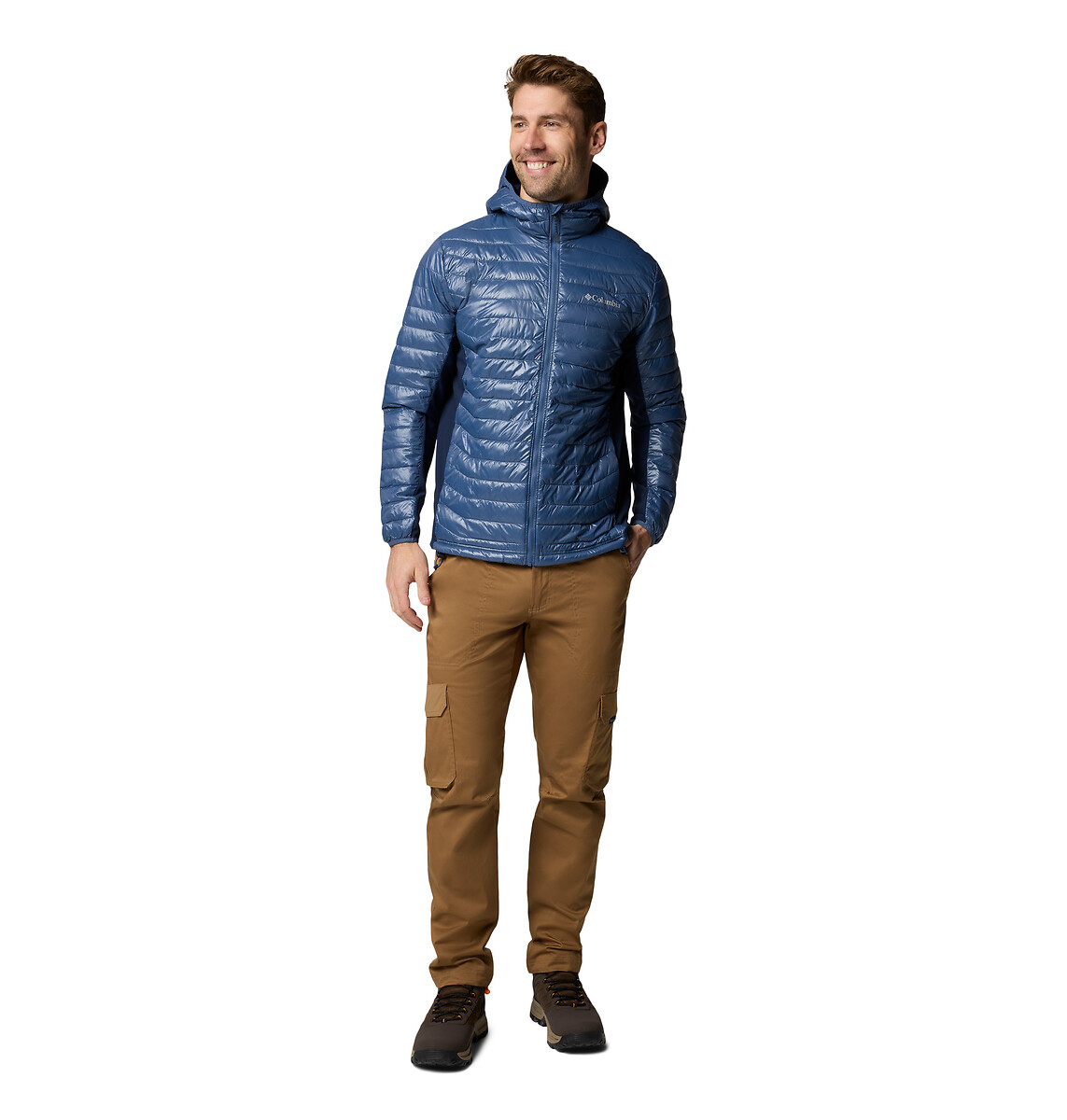 COLUMBIA<br>Jaqueta fina com capuz Powder Pass