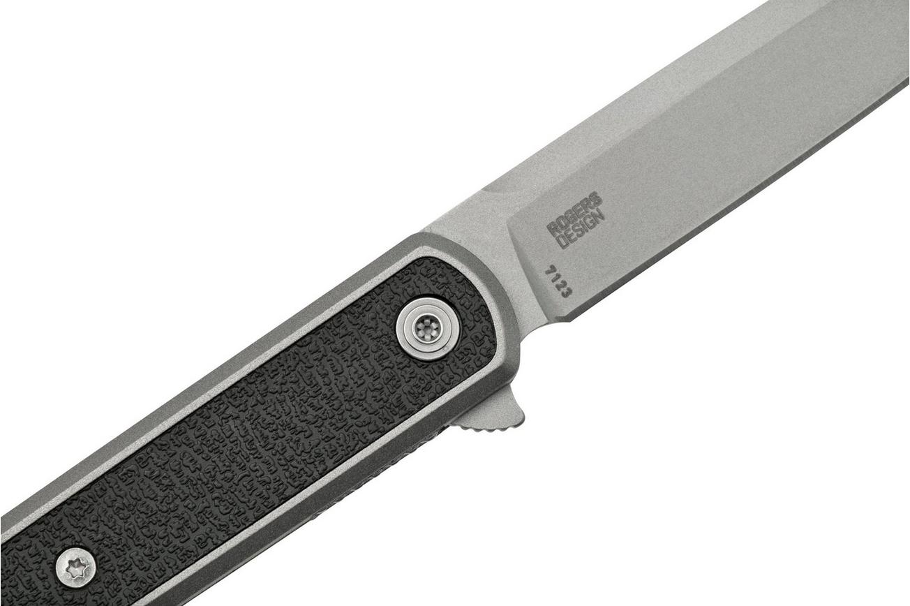 CRKT Seis Black 7123 zakmes, Richard Rogers design