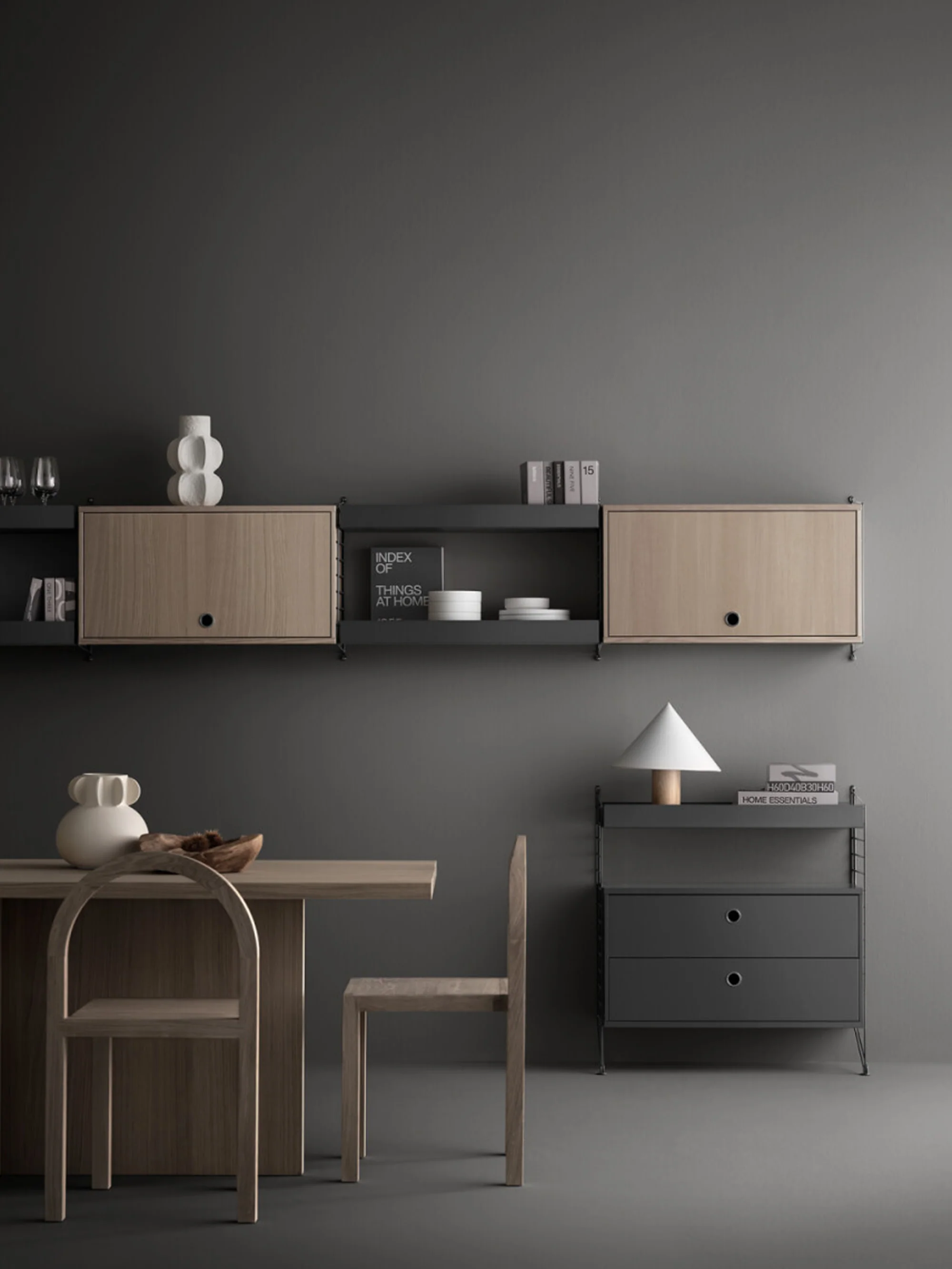 Kast String System met lades