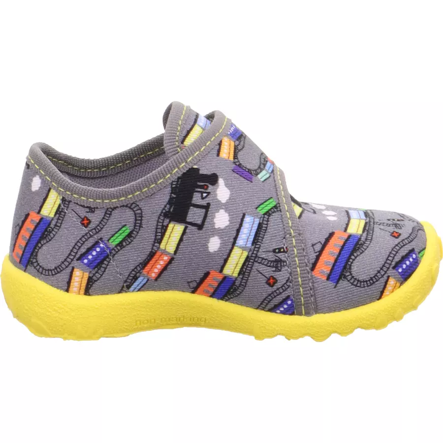 superfit Hausschuh Spotty grau (mittel)