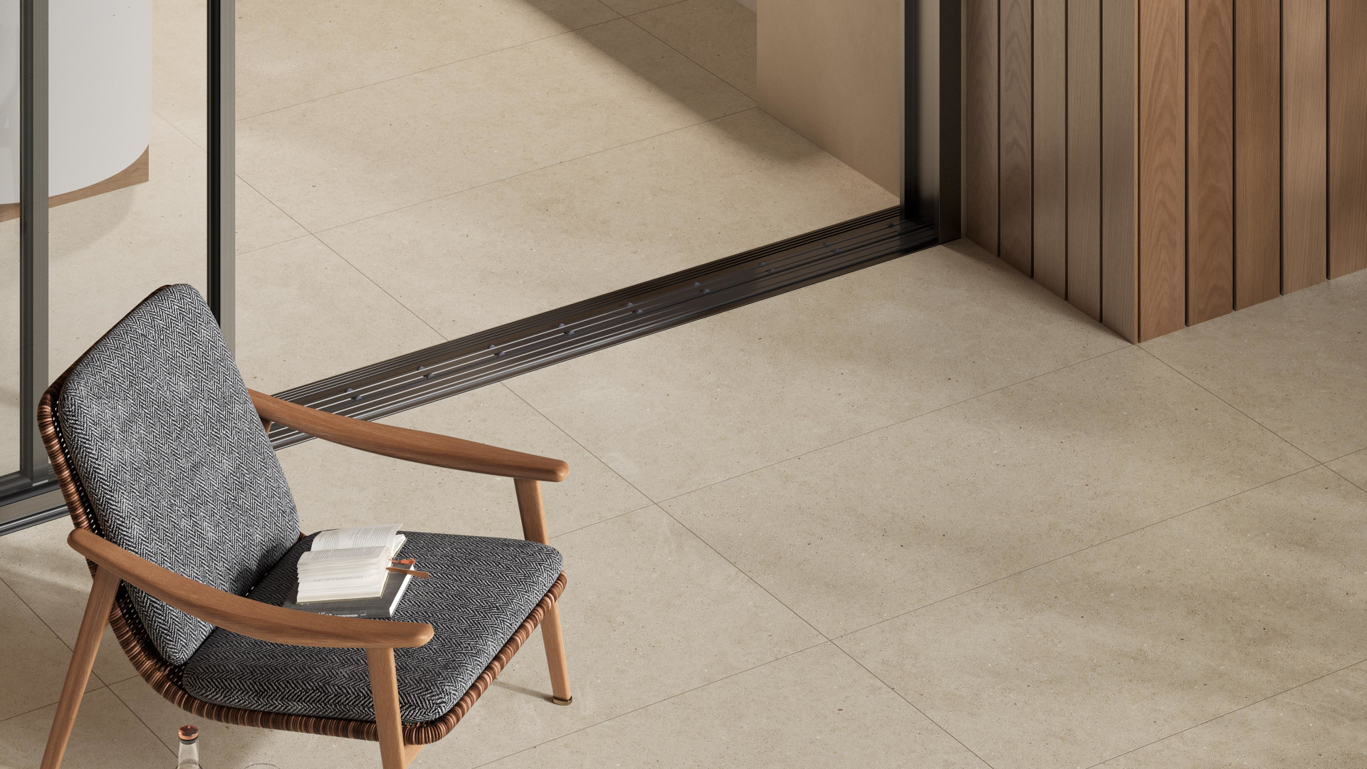 Valence Orizz vloertegel beige mat 60x120cm