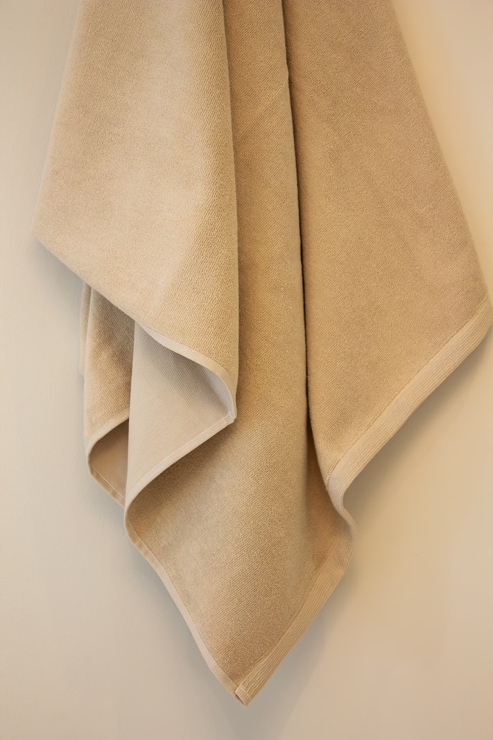 Ezra håndkle Beige 70x140 cm