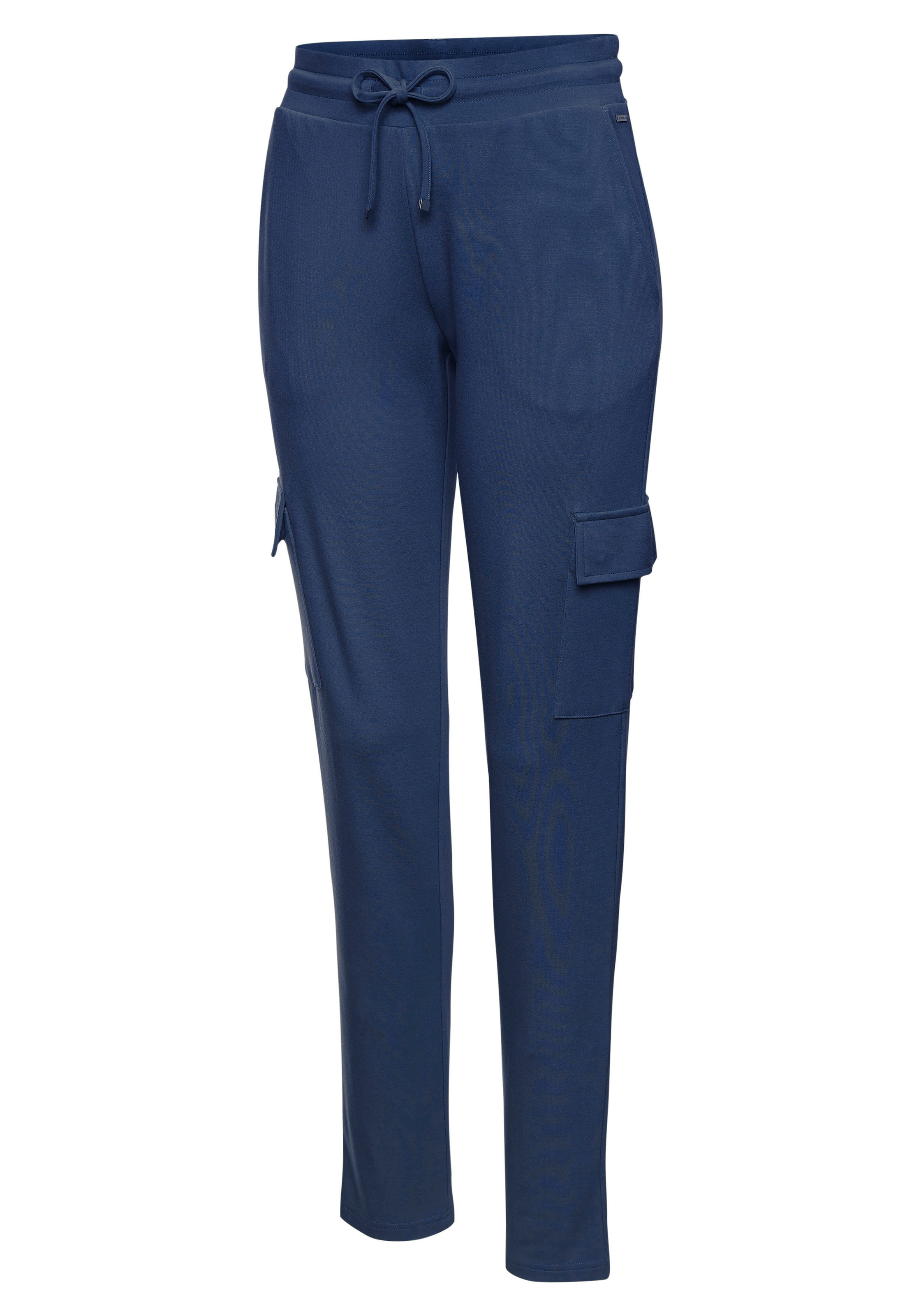 LASCANA Cargohose  in weich fliessendem Material, Loungewear