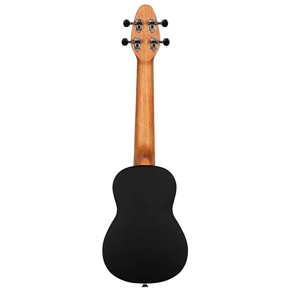 Ortega Keiki K2SS-OKC Soprano Size Ukulele Orange Kaleidoscope sopraan ukelele set