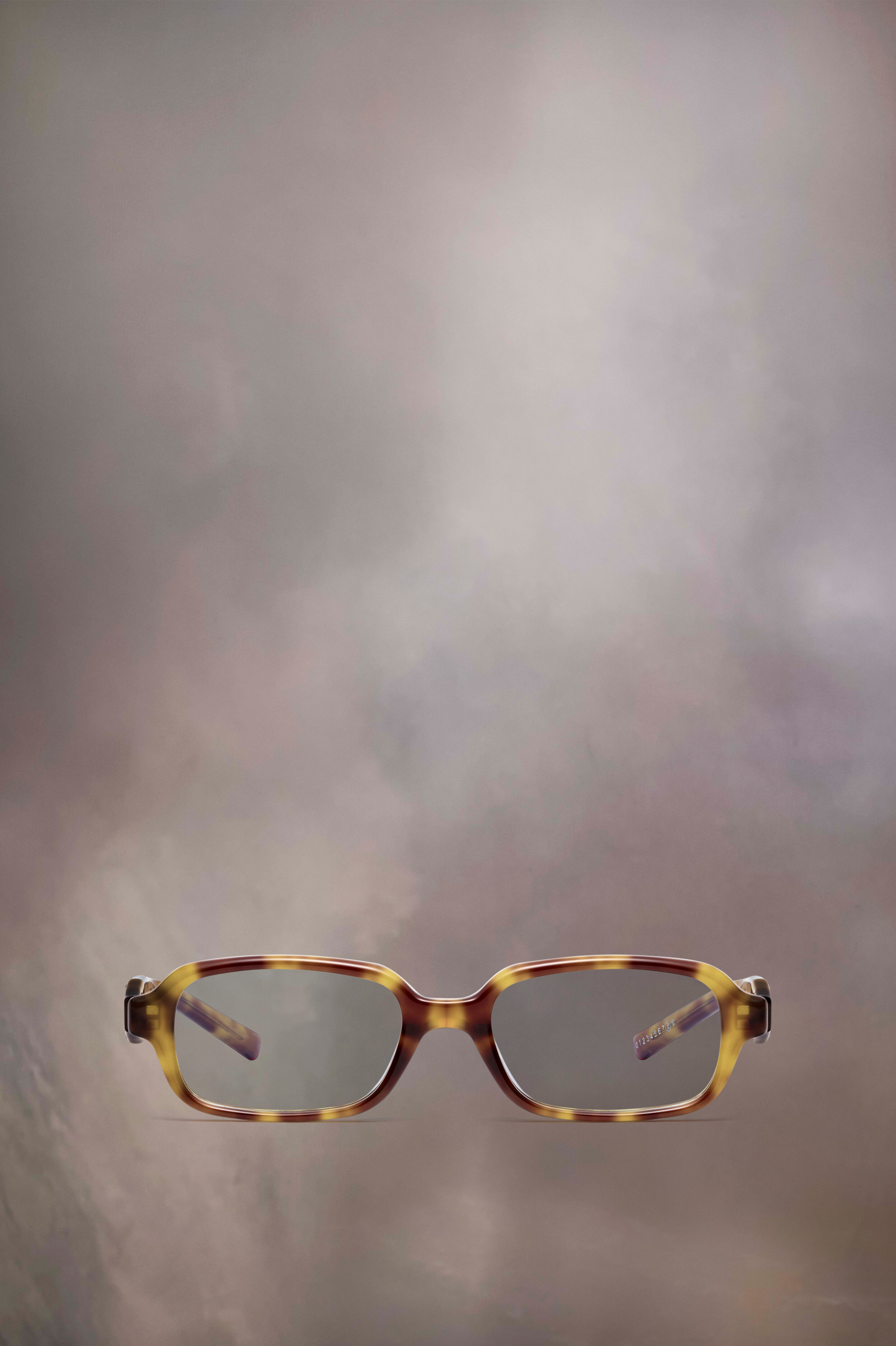 Lunettes de soleil léopard rectangulaires x Gentle Monster​