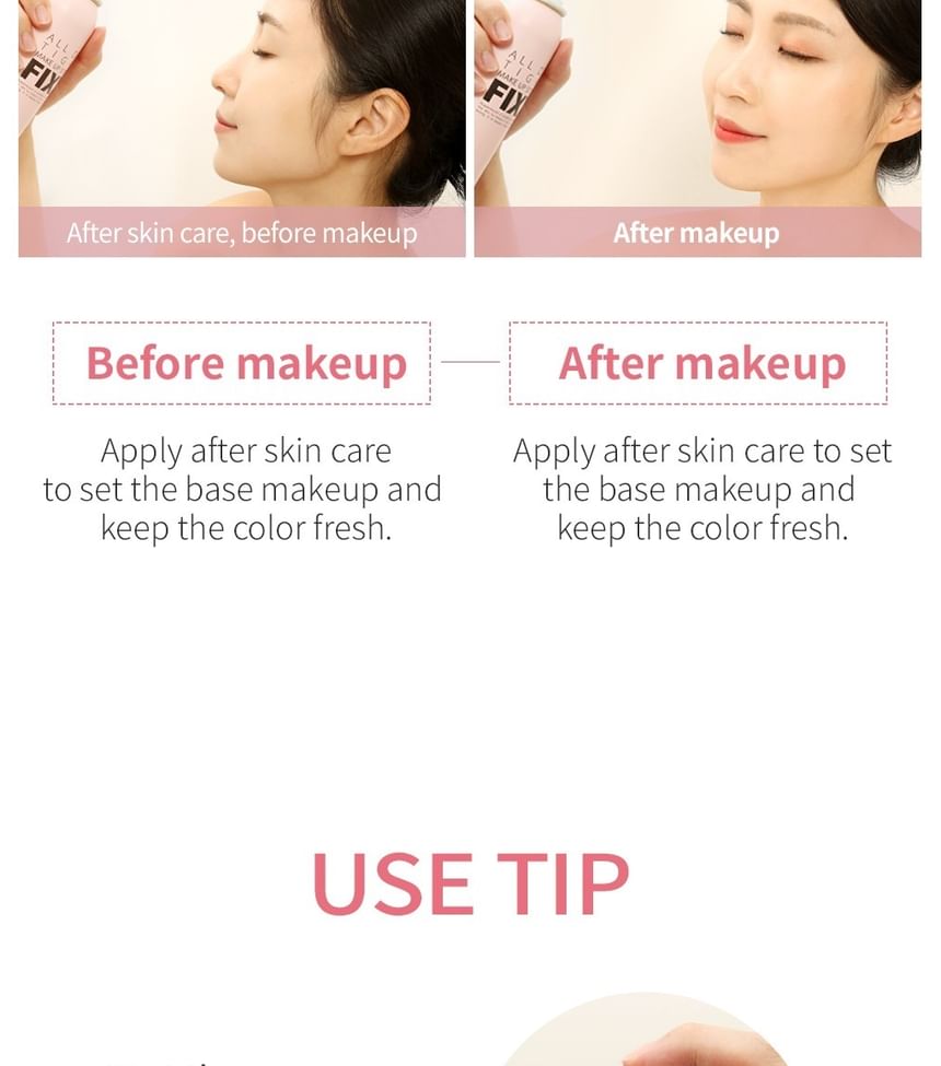 zo natuurlijk - All Day Tight Make Up Setting Fixer General Mist Mini