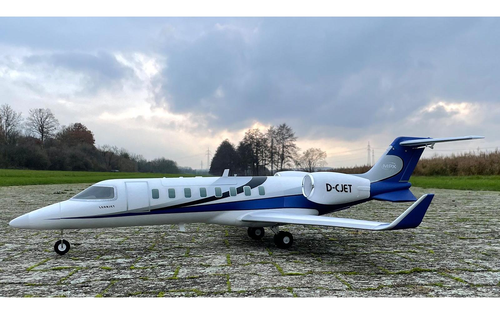 Learjet RR 1060 mm PNP<br>Businessjet mit zwei 50 mm Impeller