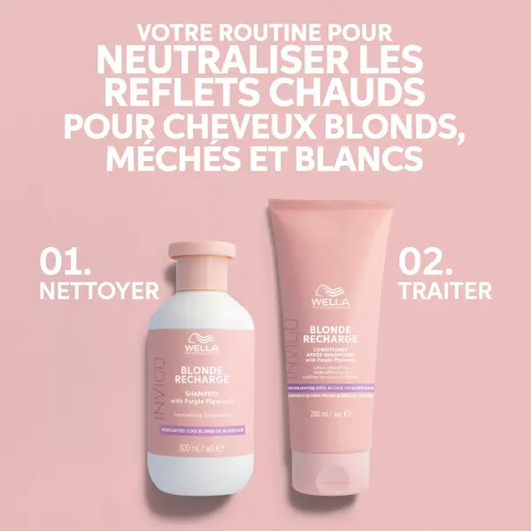 Wella Professionals Invigo Blonde Refil Revitalizador de Cor Louro Frio 200ml