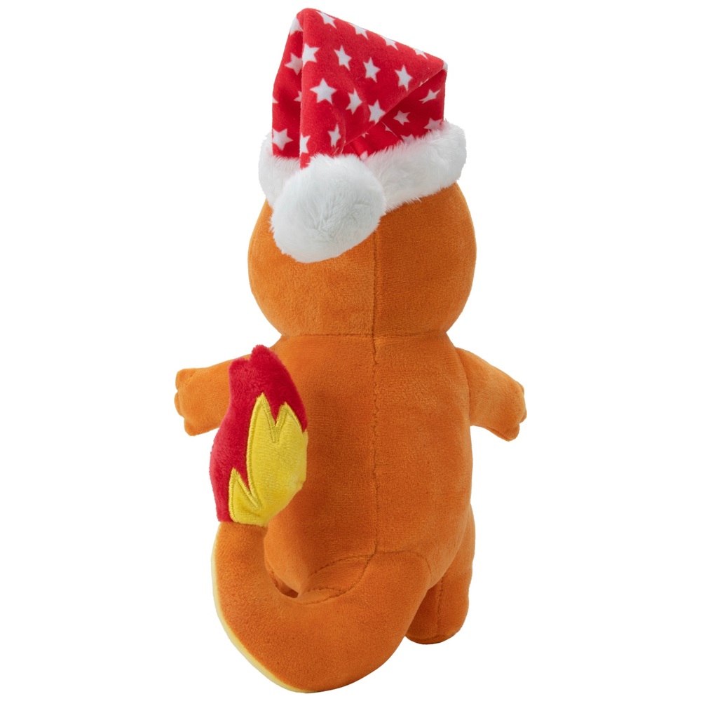 Pokémon Charmander 20 cm Plüschtier mit Weihnachtsmütze