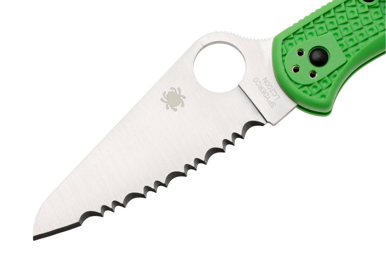 Spyderco Salt 2 Green LC200N C88FSGR2 serrated zakmes