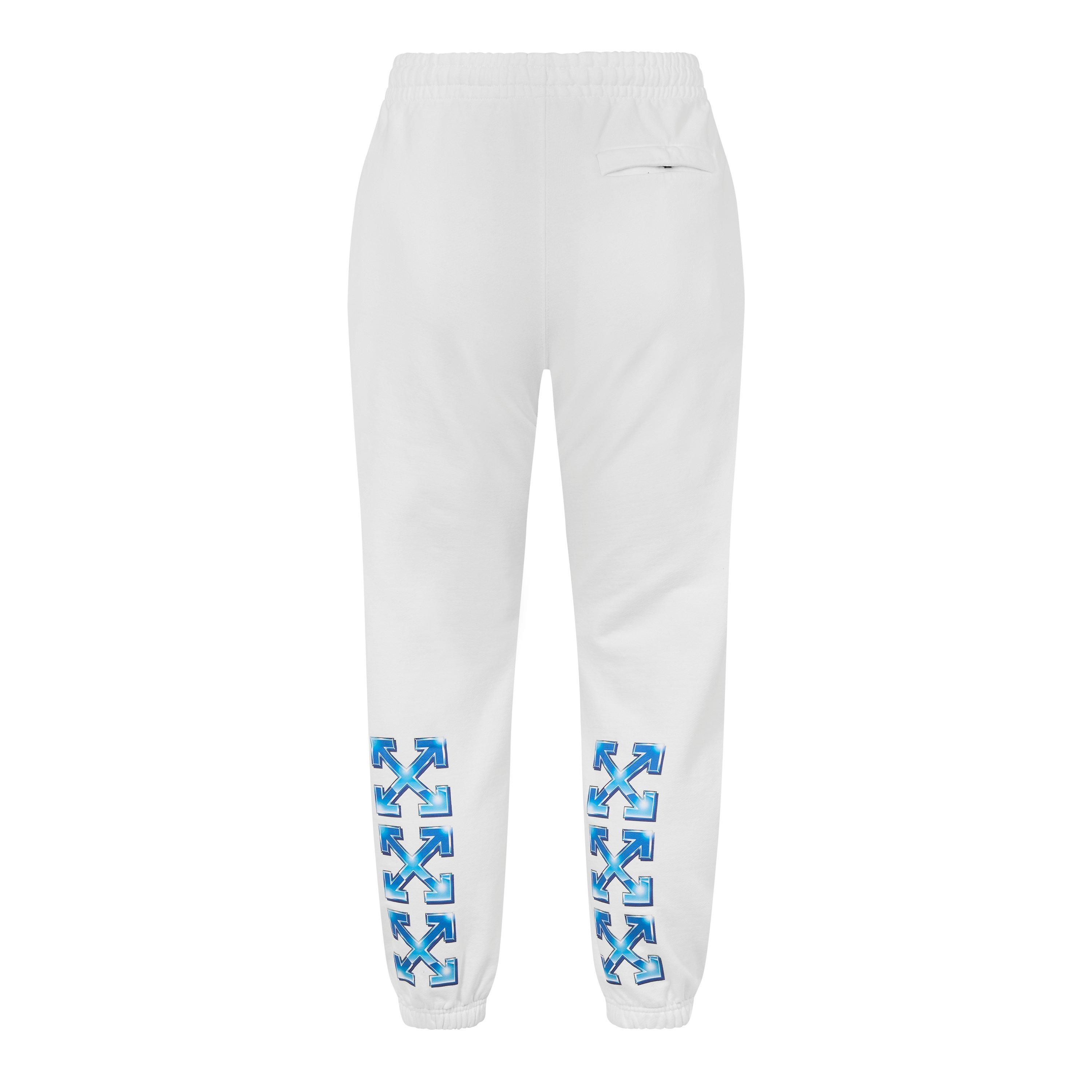Off White Slim Jogging Bottoms
