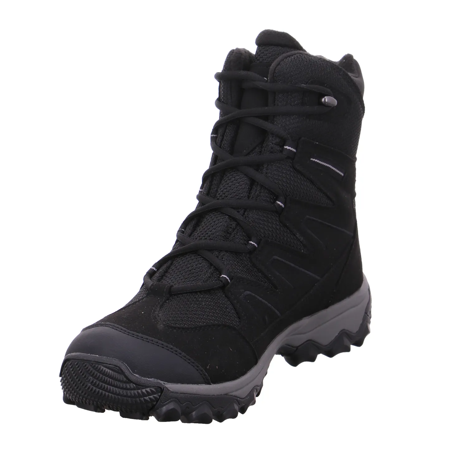 MEINDL Snowboots Herren Schwarz Lederimitat  mit Gore-Tex
