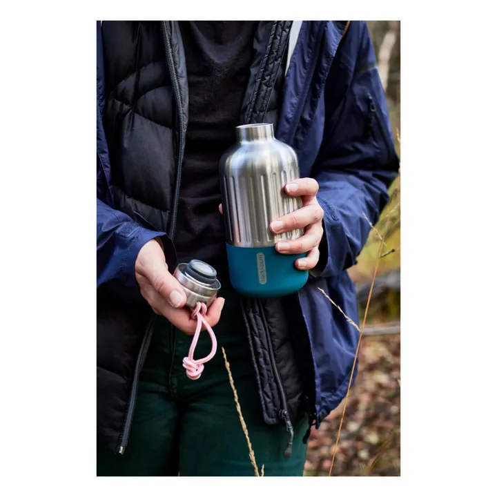 Black + Blum Gourde en inox S | Bleu