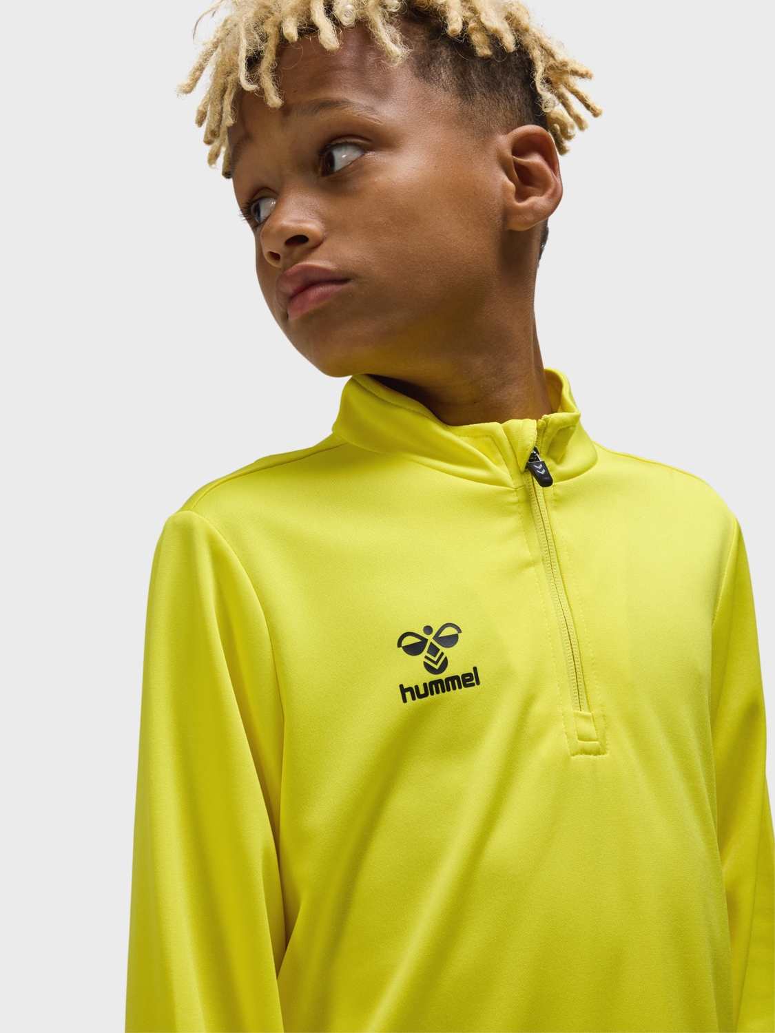 hmlESSENTIAL HALF-ZIP KIDS
