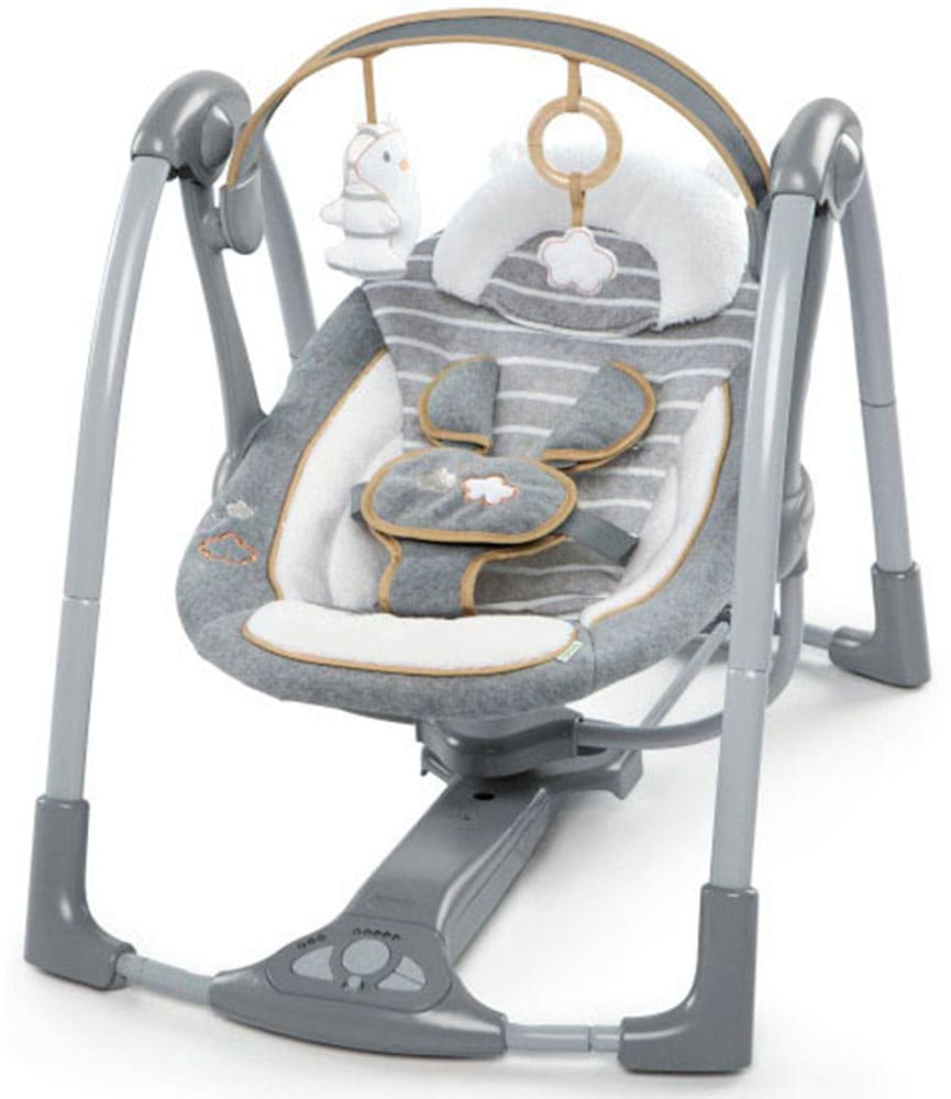 ingenuity Babyschaukel »Swing'n' Go, Bella Teddy« bis 9 kg tragbar