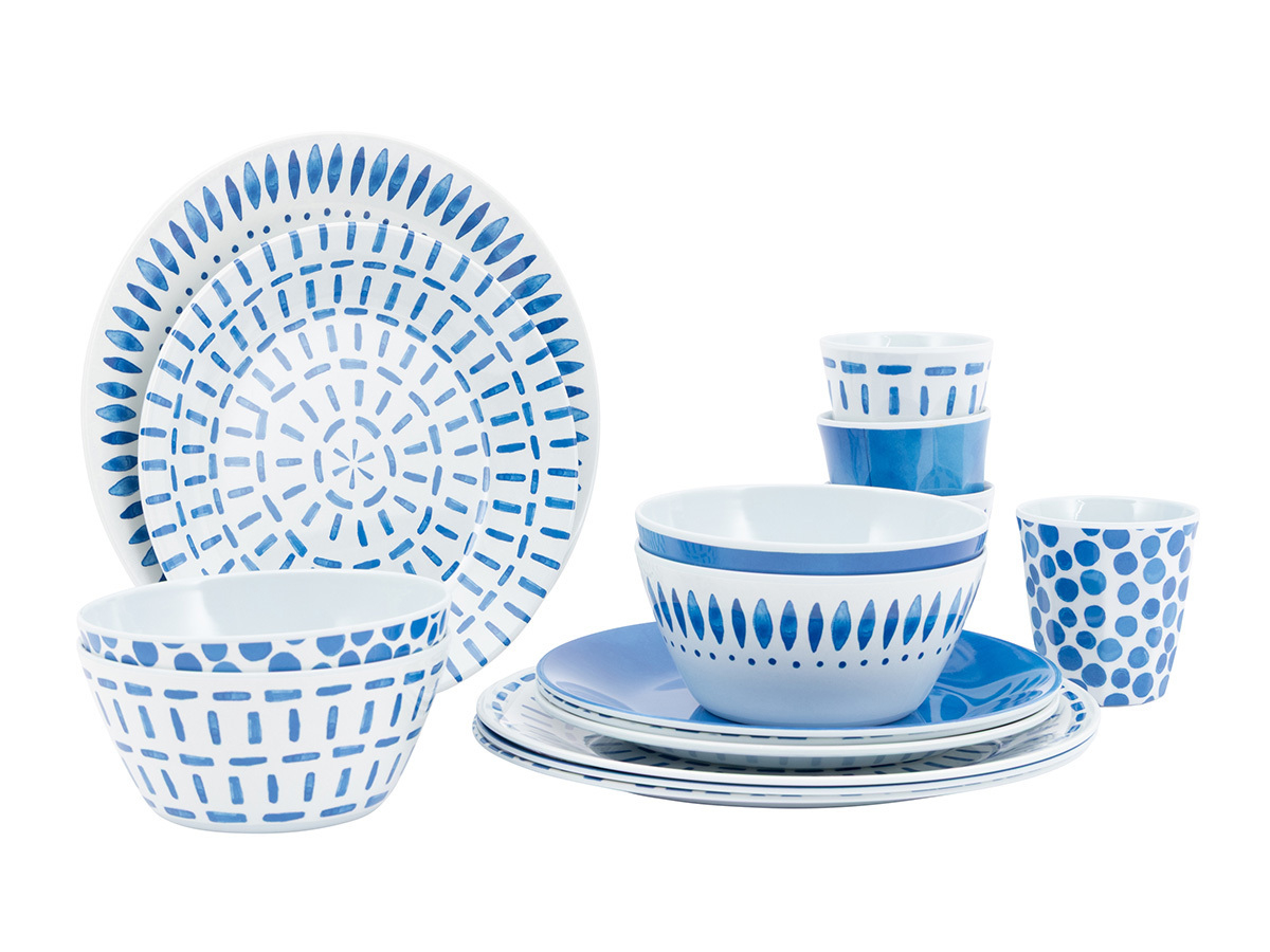 Bo-Camp Mix & Match Breeze serviesset - 16-delig