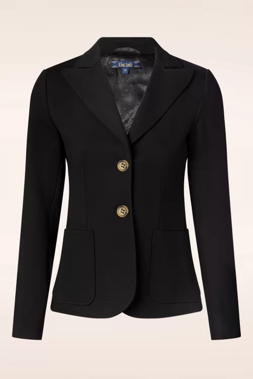 King Louie Bibi Rodeo Uni Blazer in zwart